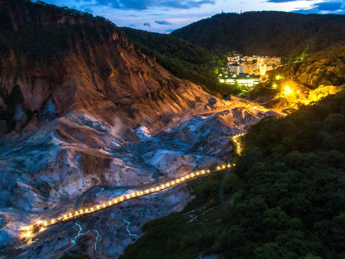 Dai-Ichi Takimotokan Noboribetsu Bagian luar foto