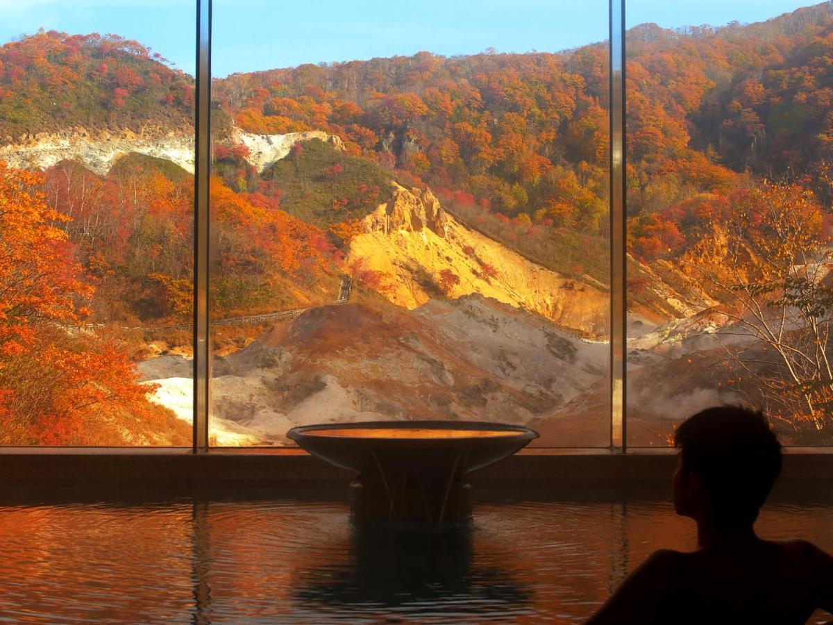 Dai-Ichi Takimotokan Noboribetsu Bagian luar foto